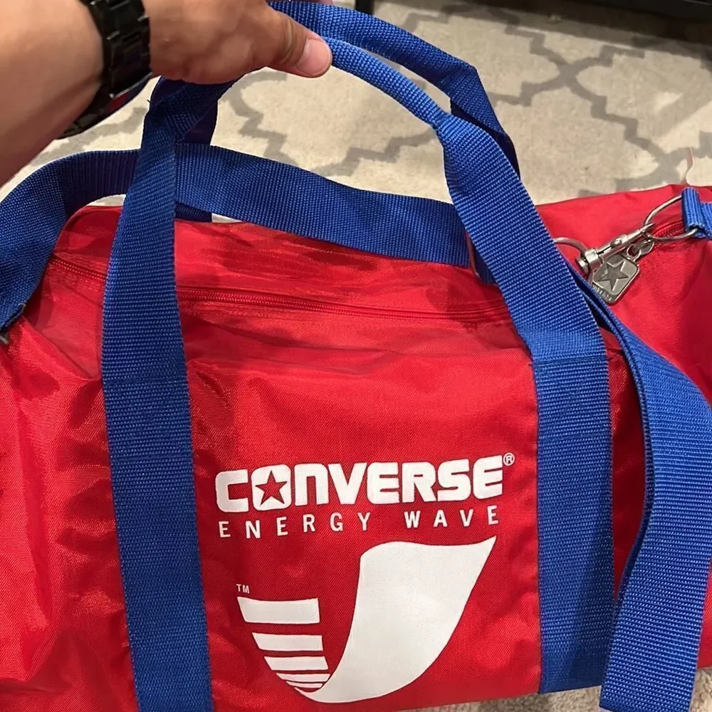 Converse NBA ALL STAR Weekend HOUSTON February 10-12 1989 Duffel Bag KARL MALONE